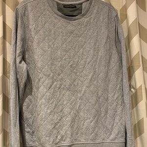 Banana Republic Gray crew neck sweater long sleeve